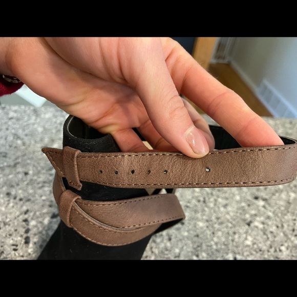 JustFab strappy ankle boots / booties for fall! - Picture 9 of 11